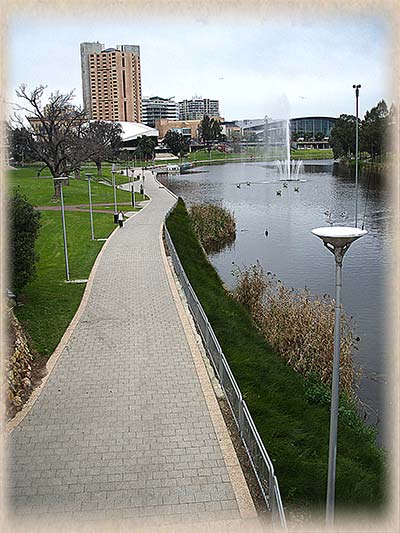 view along torrens